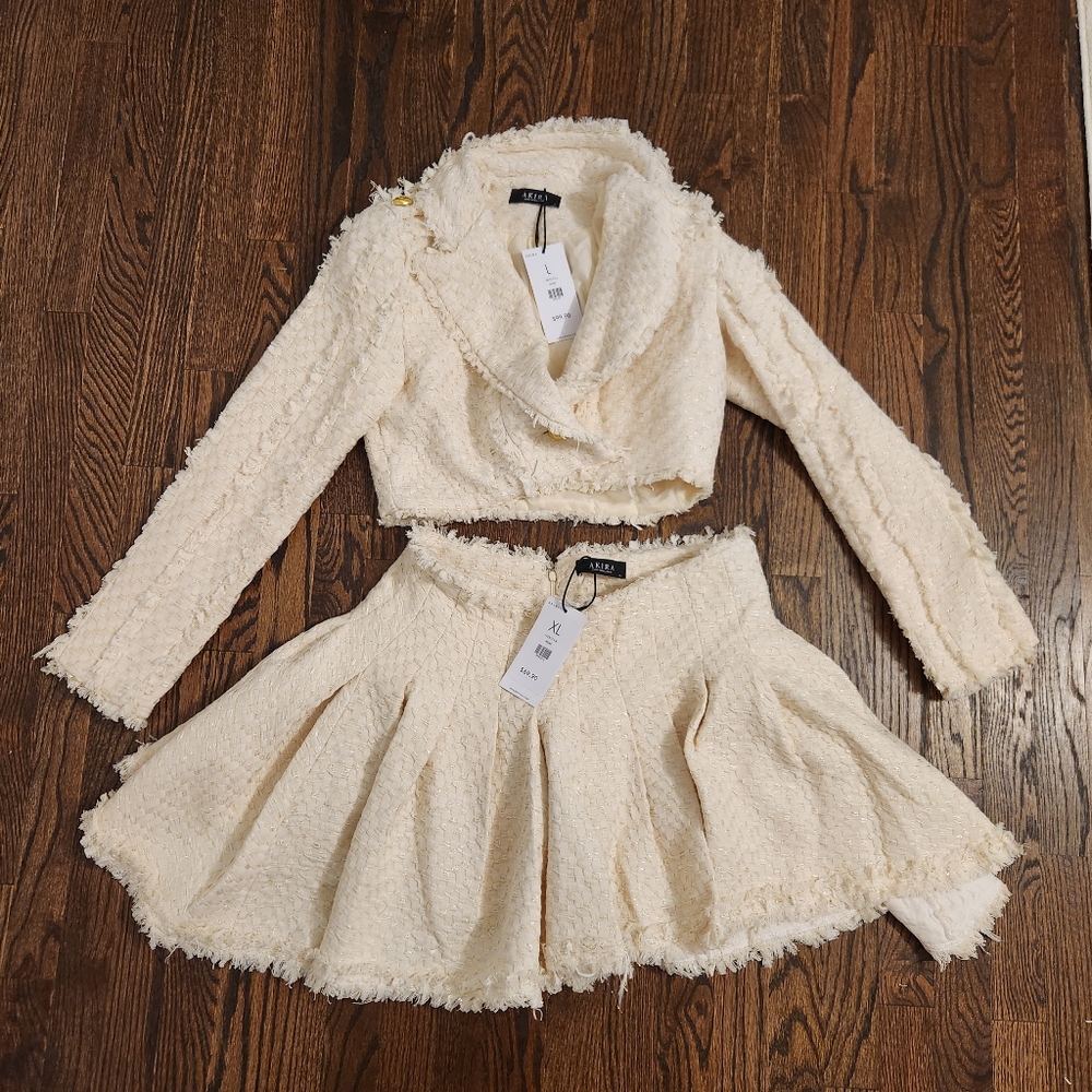 Nwt Akira Quinn Blazer And Skirt Set - Picture 9 of 9